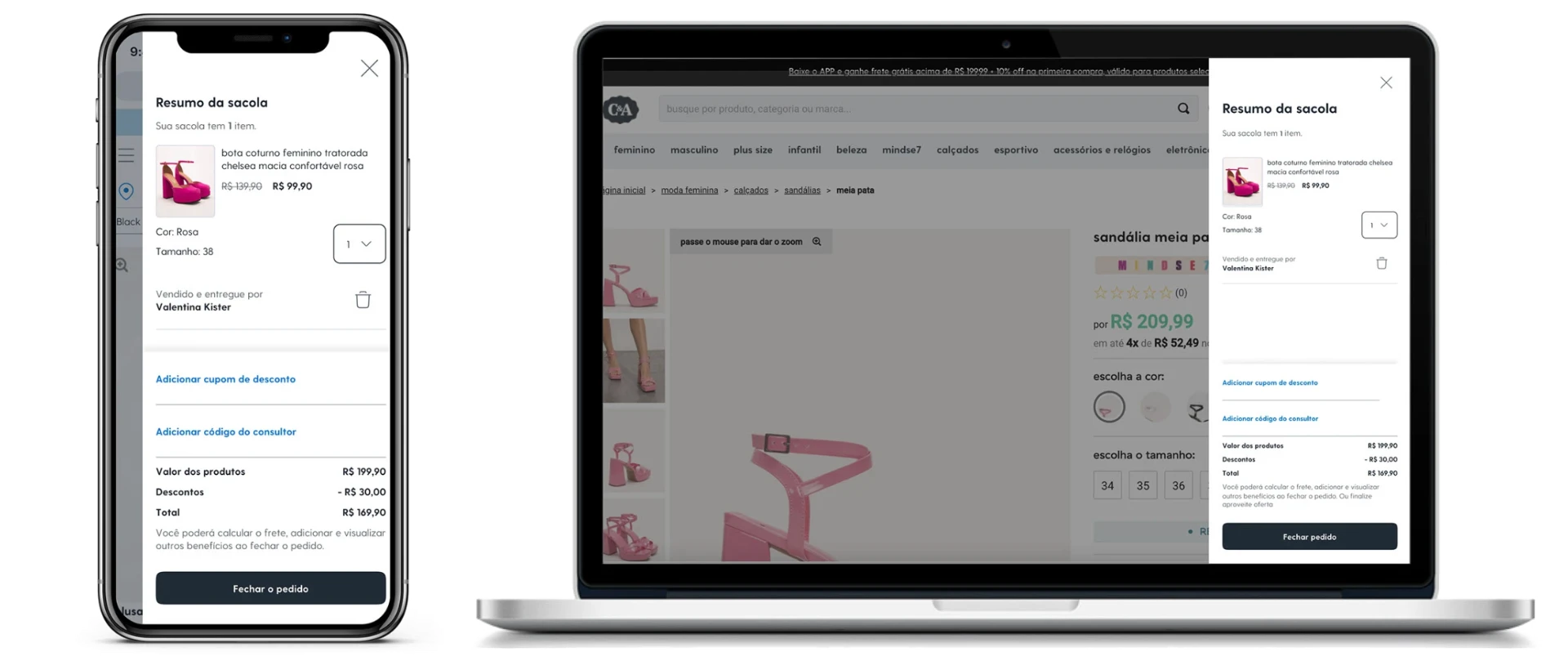 Mini Cart UI